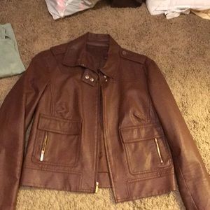 Anne Klein leather jacket